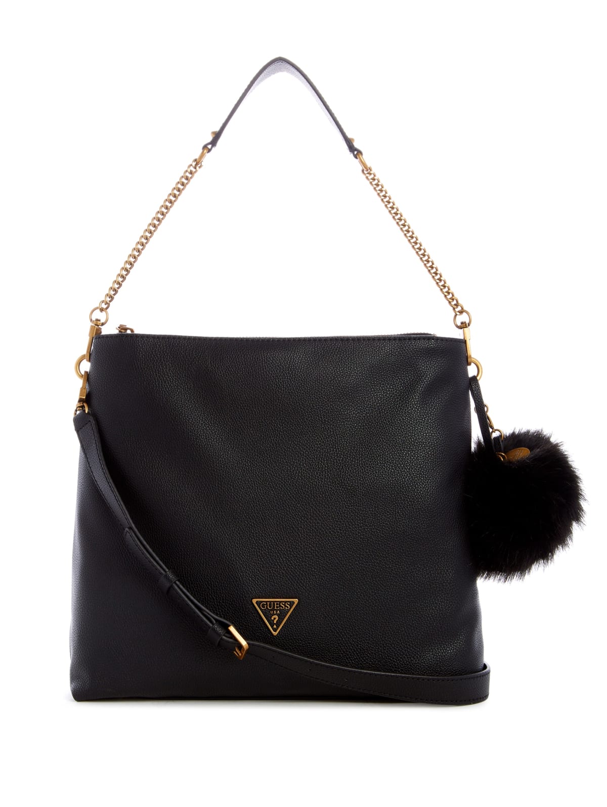 Guess black hobo bag clearance