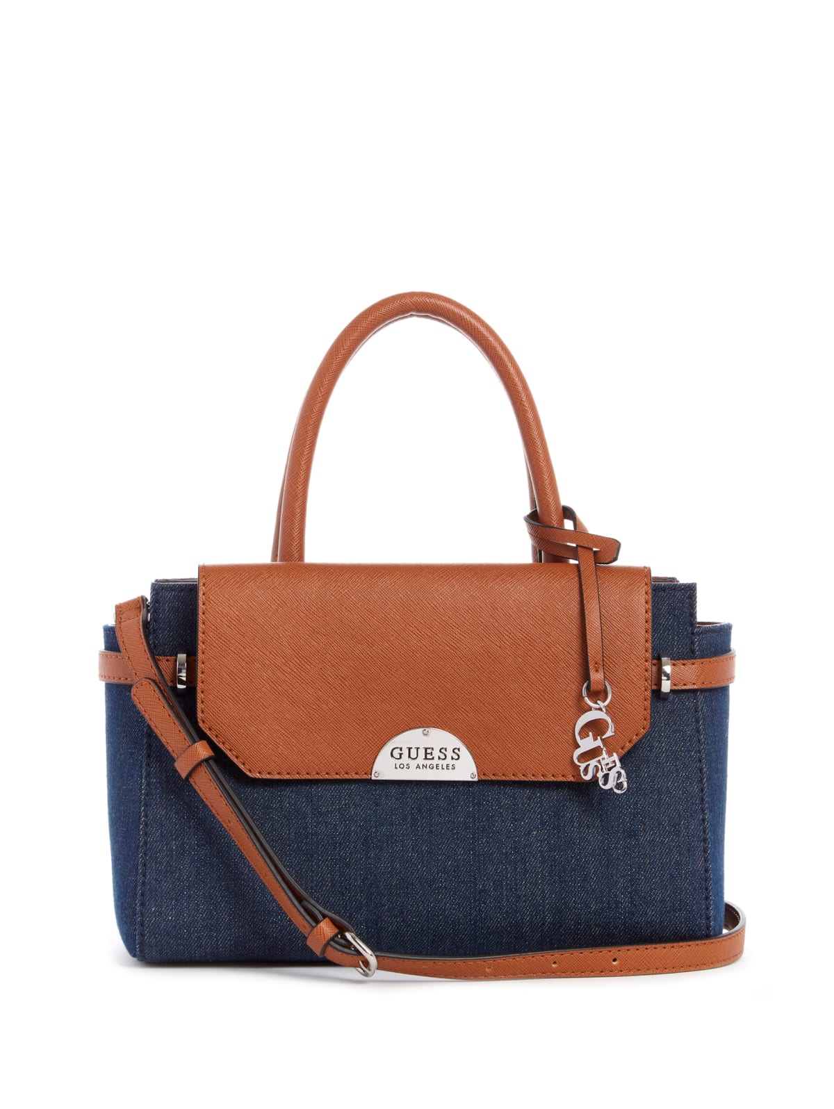 Denim satchel