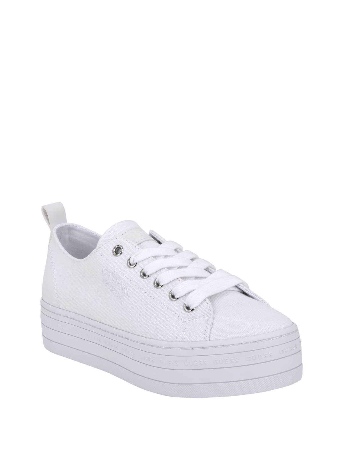 platform sneakers guess
