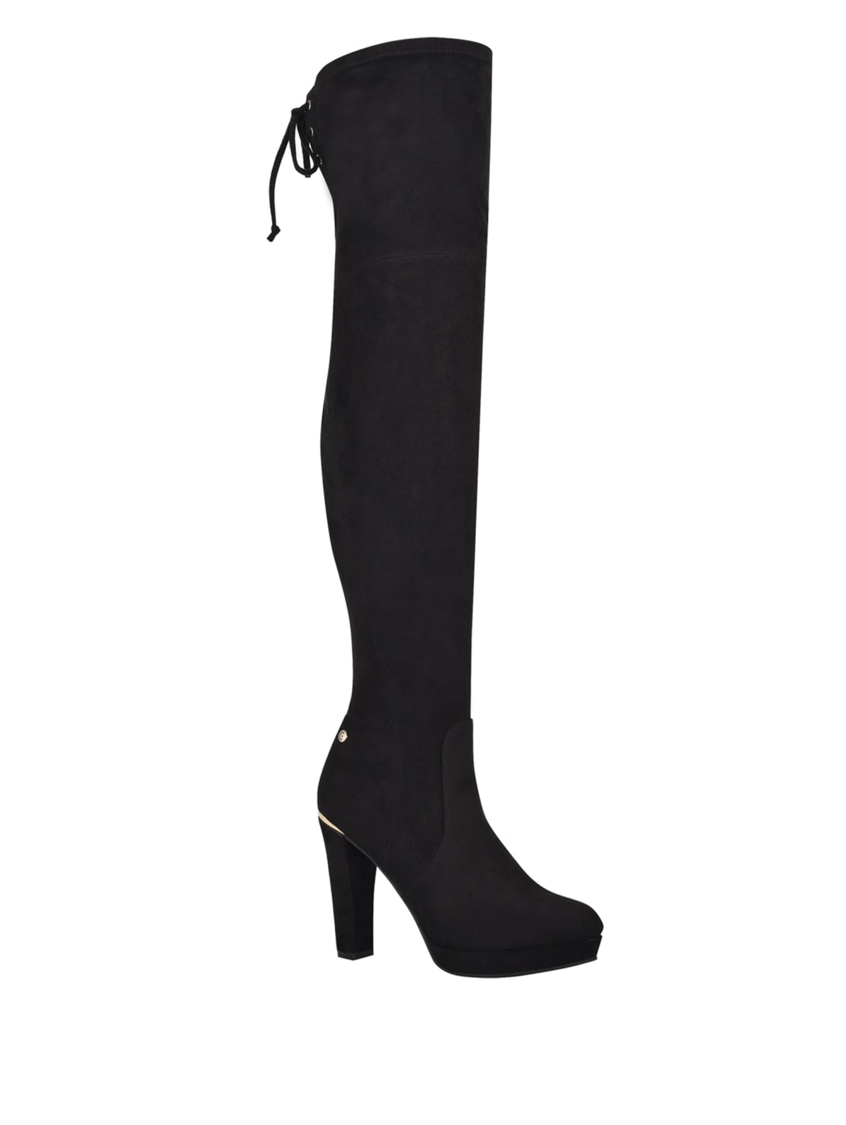 guess over the knee boots suede