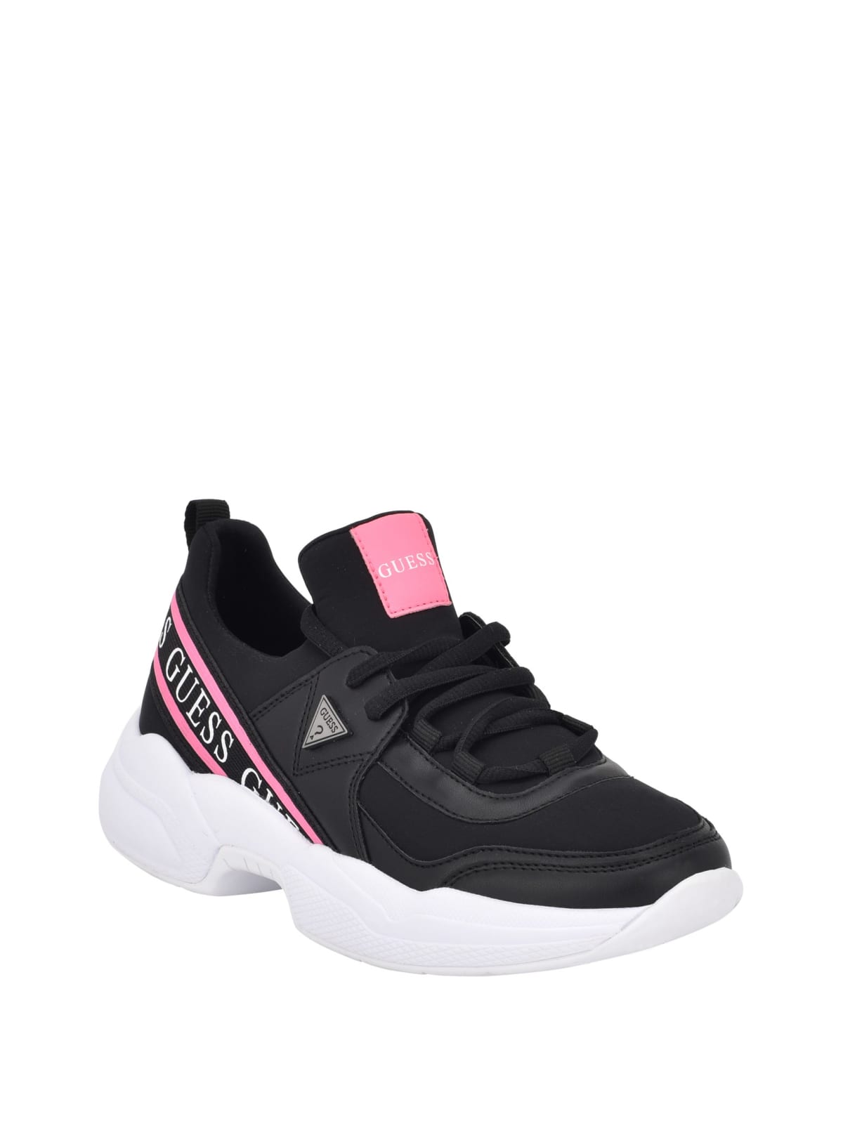 guess lace up sneakers