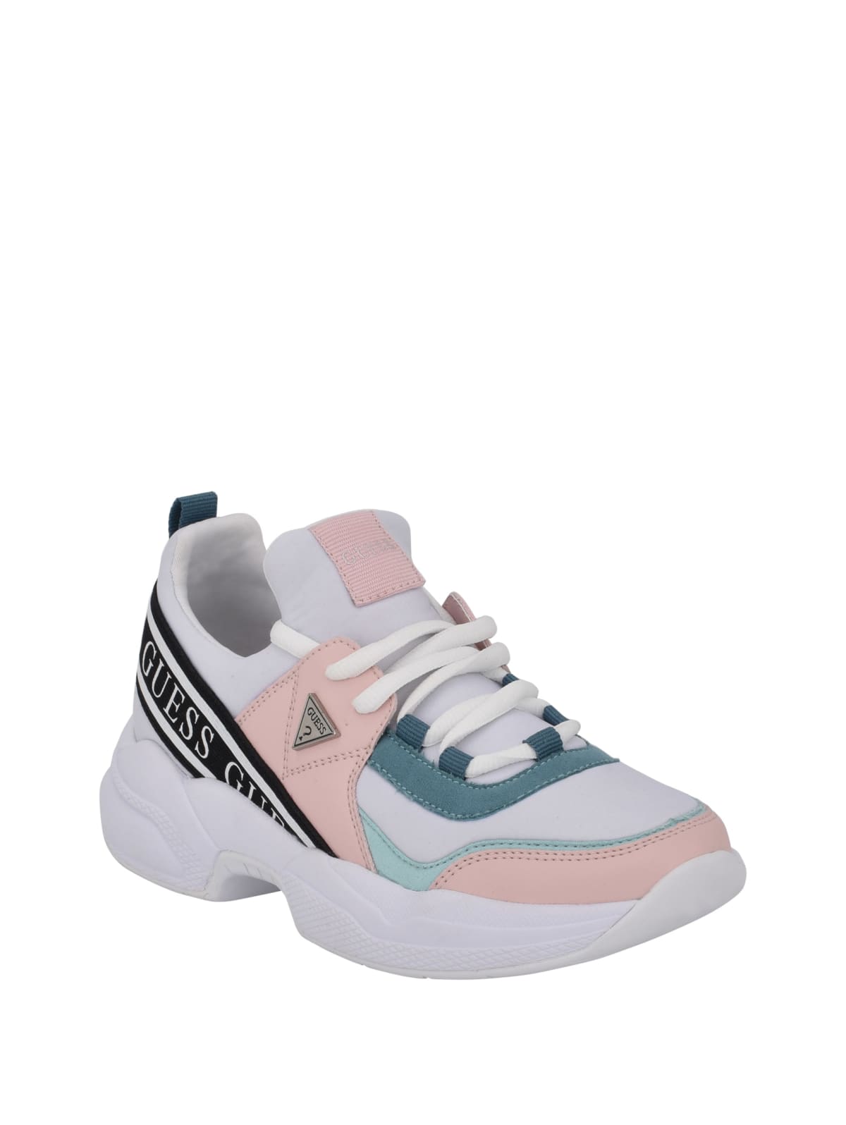 guess lace up sneakers