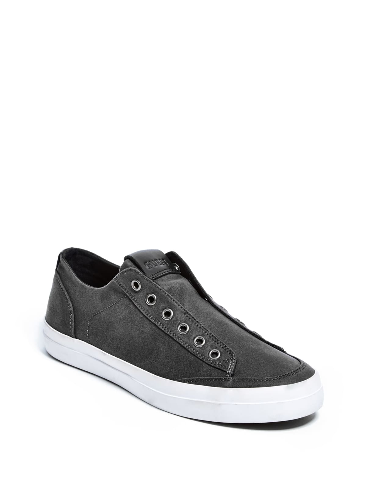 guess slip on sneakers black