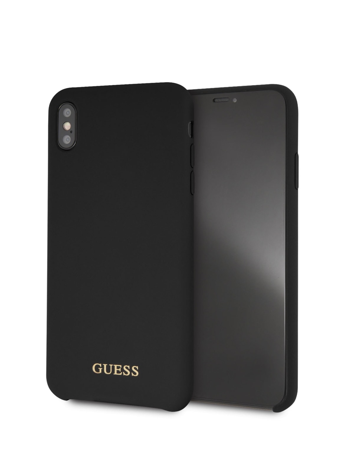 Silicone Logo Iphone Xs Max Case Guess