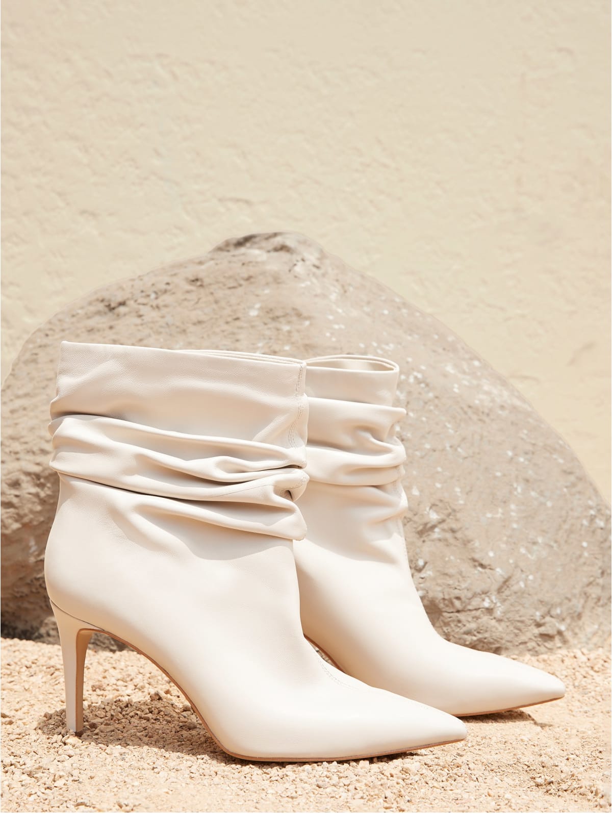 beige booties canada