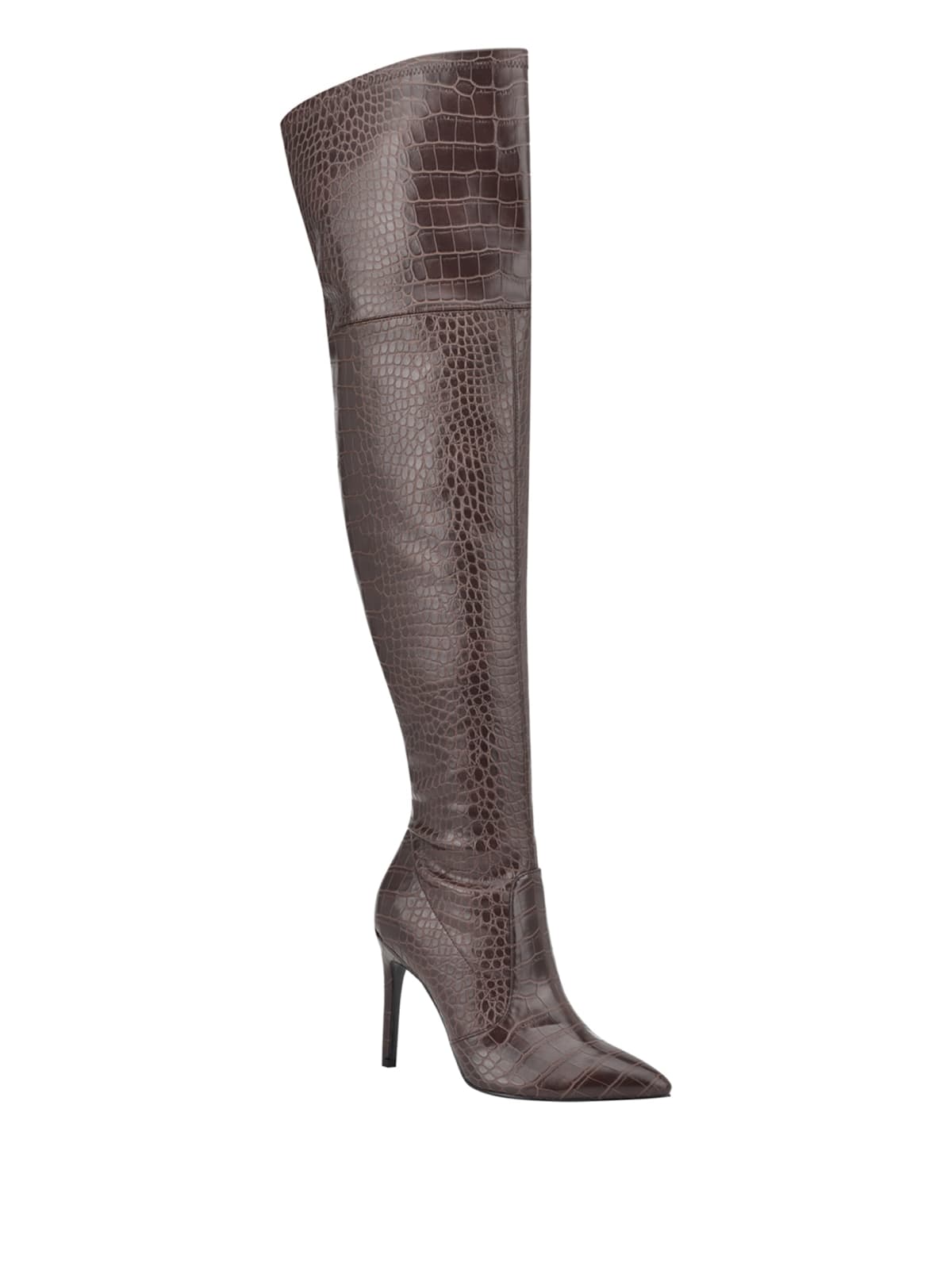 croc over the knee boots