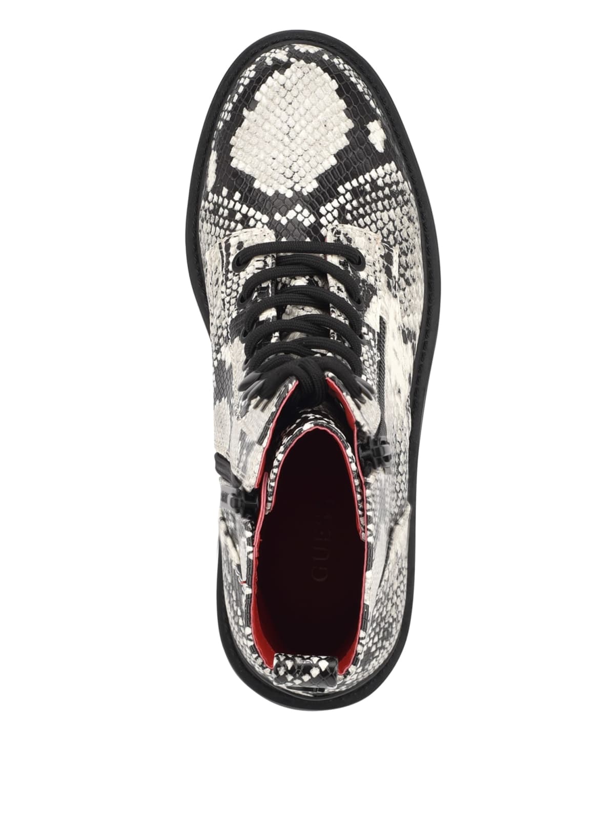 guess placing combat boots