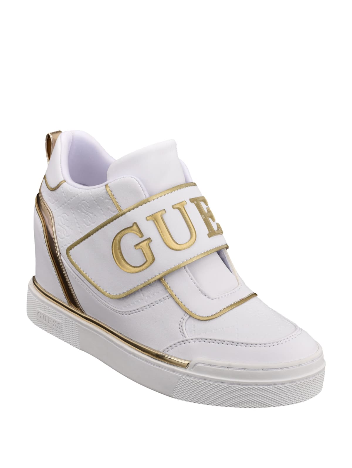 g by guess register wedge sneakers