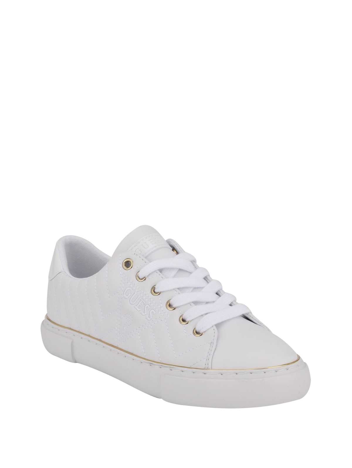 quilted tennis shoes