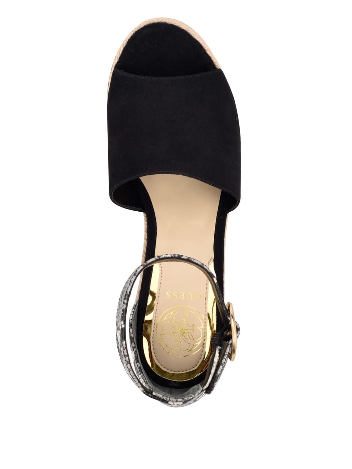 guess haleey espadrille wedge