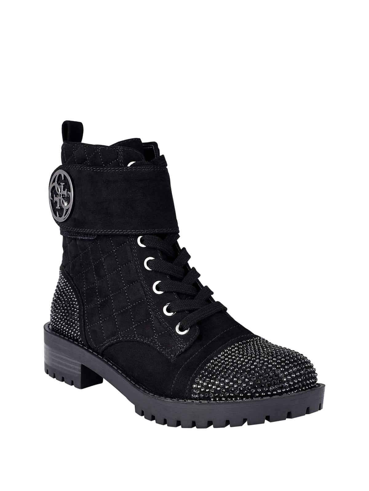 guess rhinestone boots