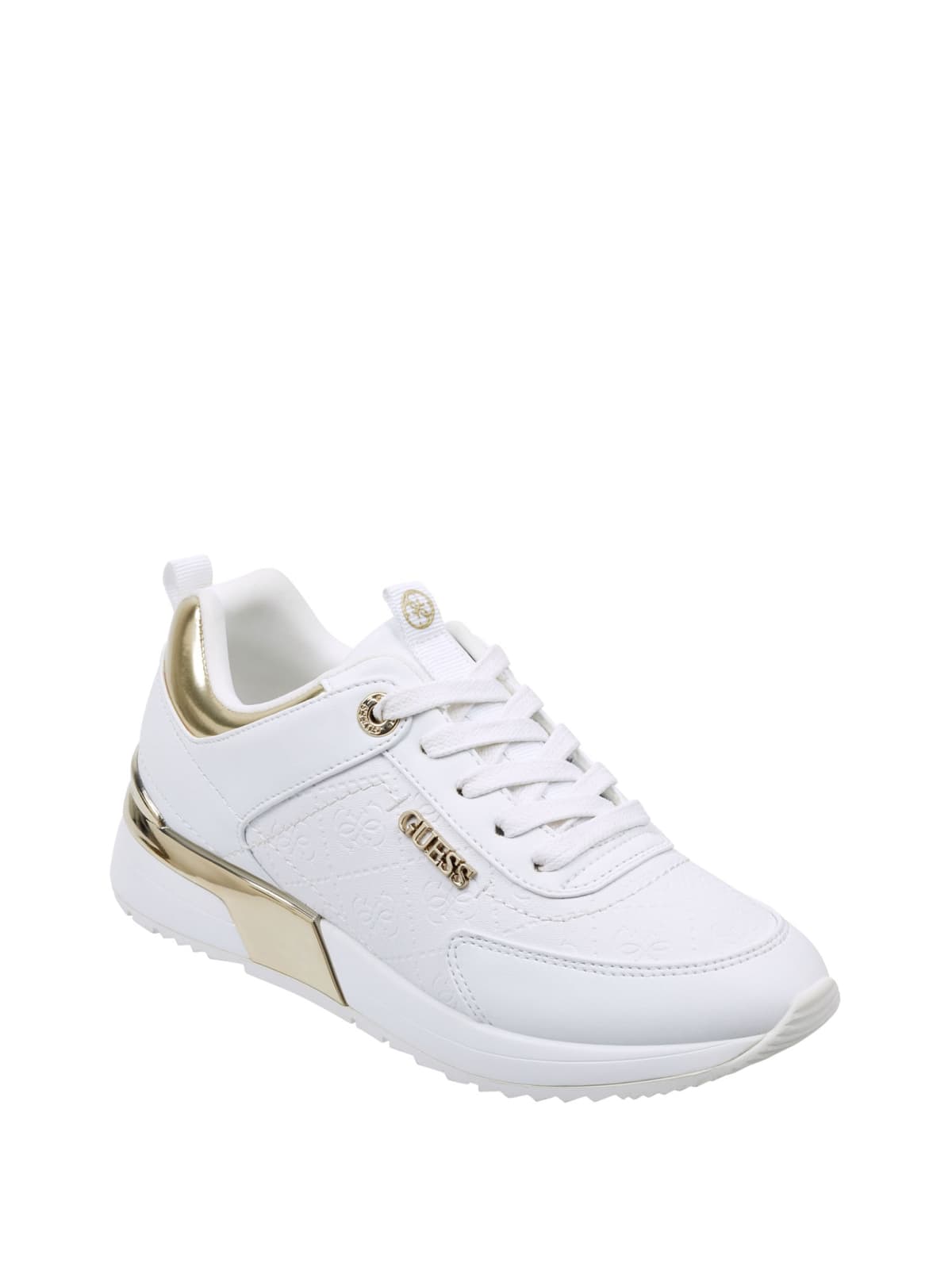 guess beckie logo print sneaker