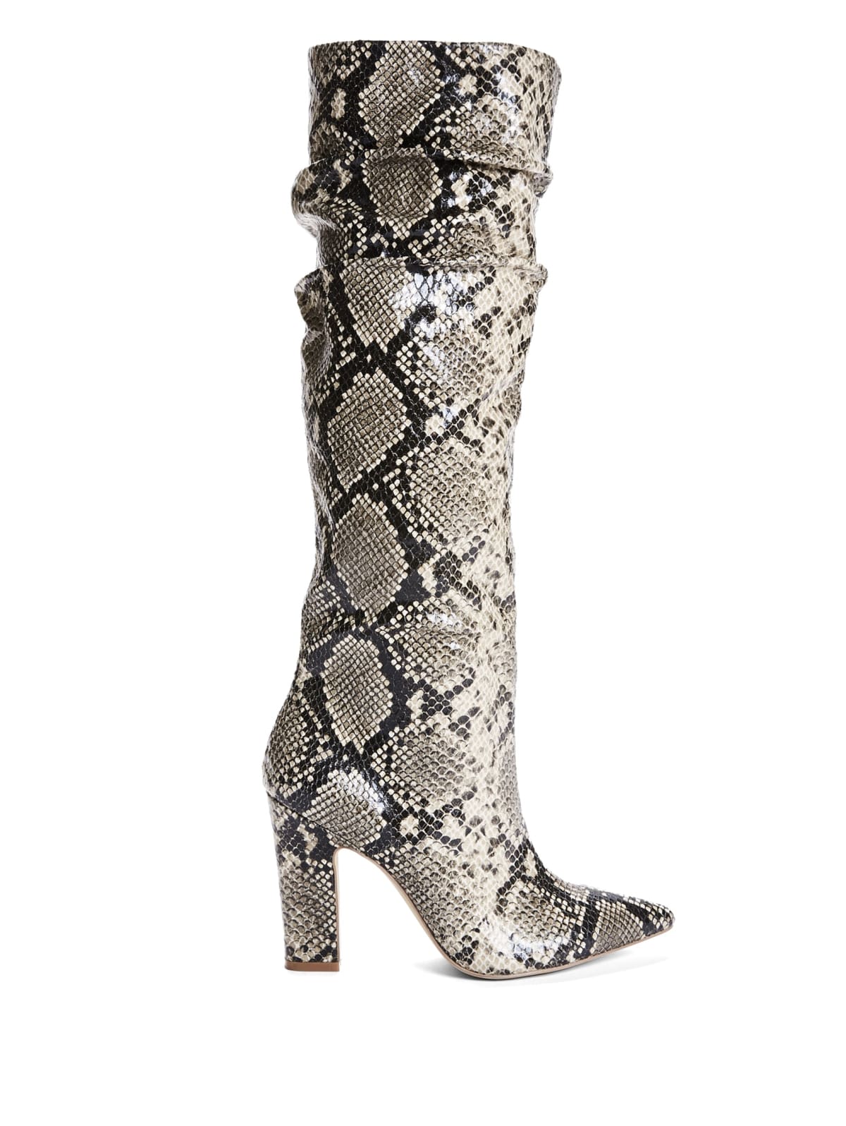 guess snakeskin boots