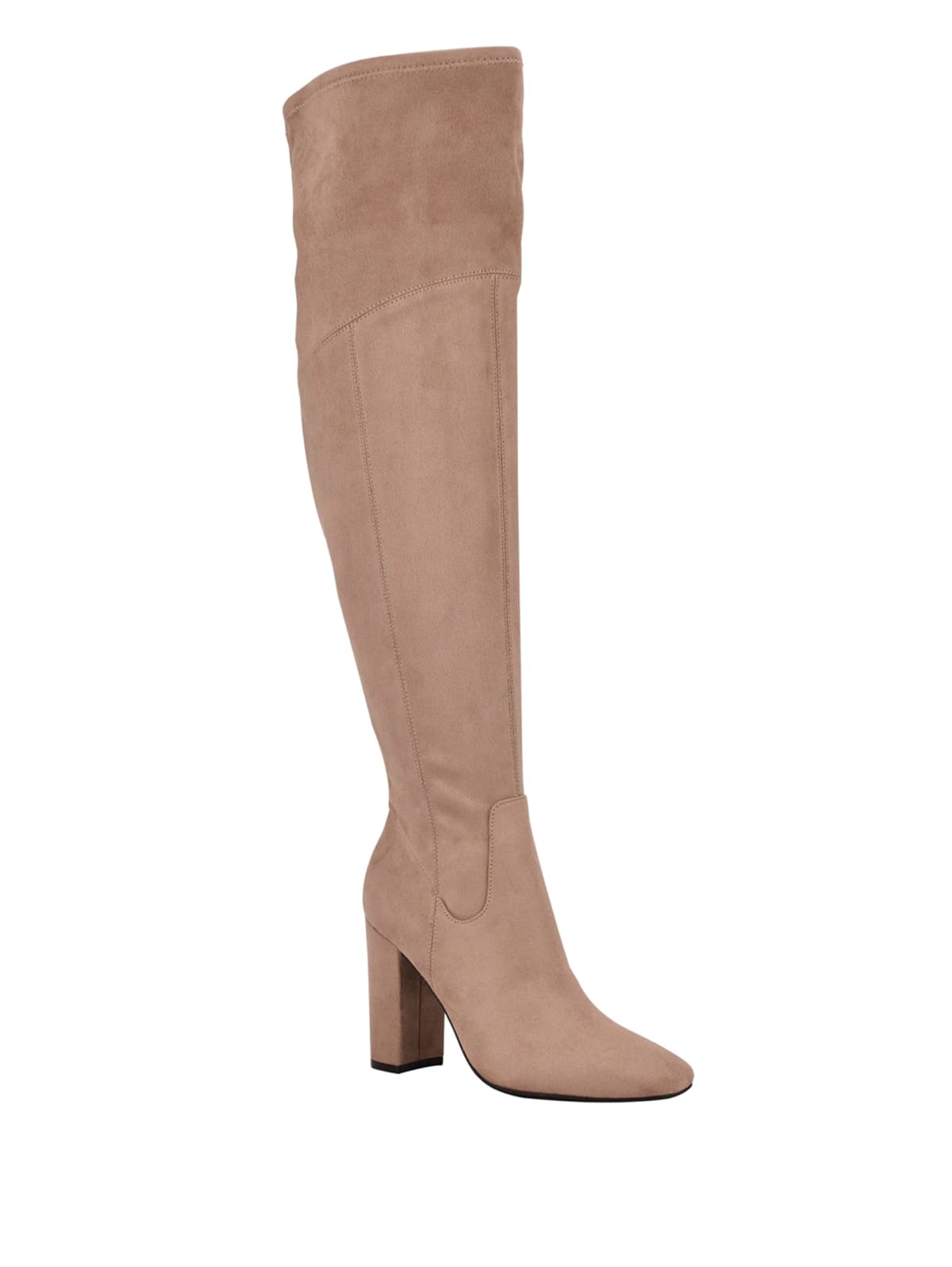 guess over the knee boots suede
