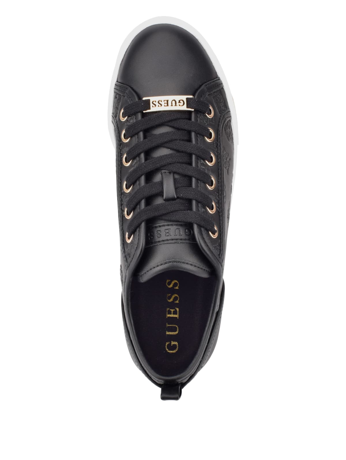 guess leather sneakers