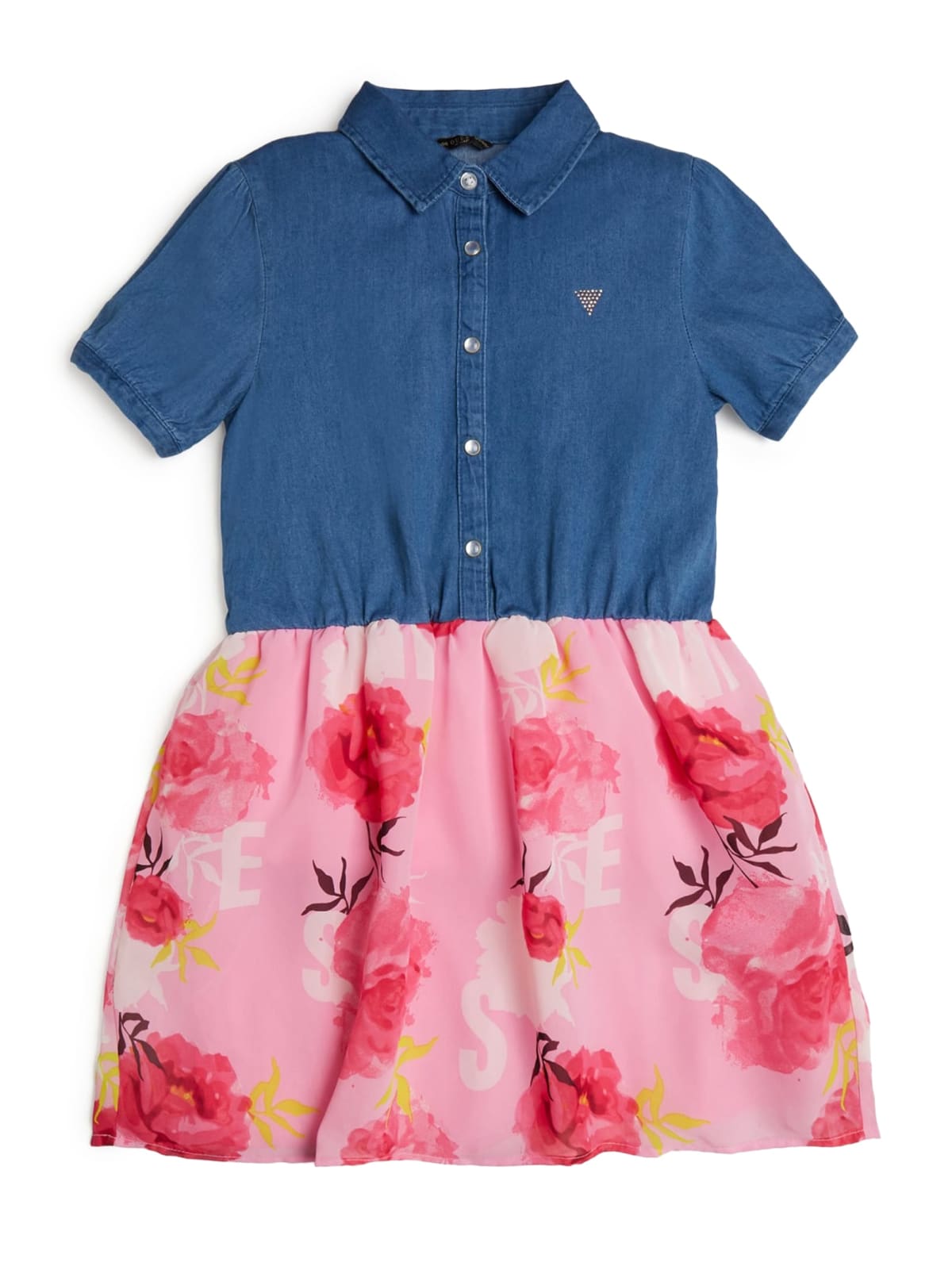 guess baby blue dress