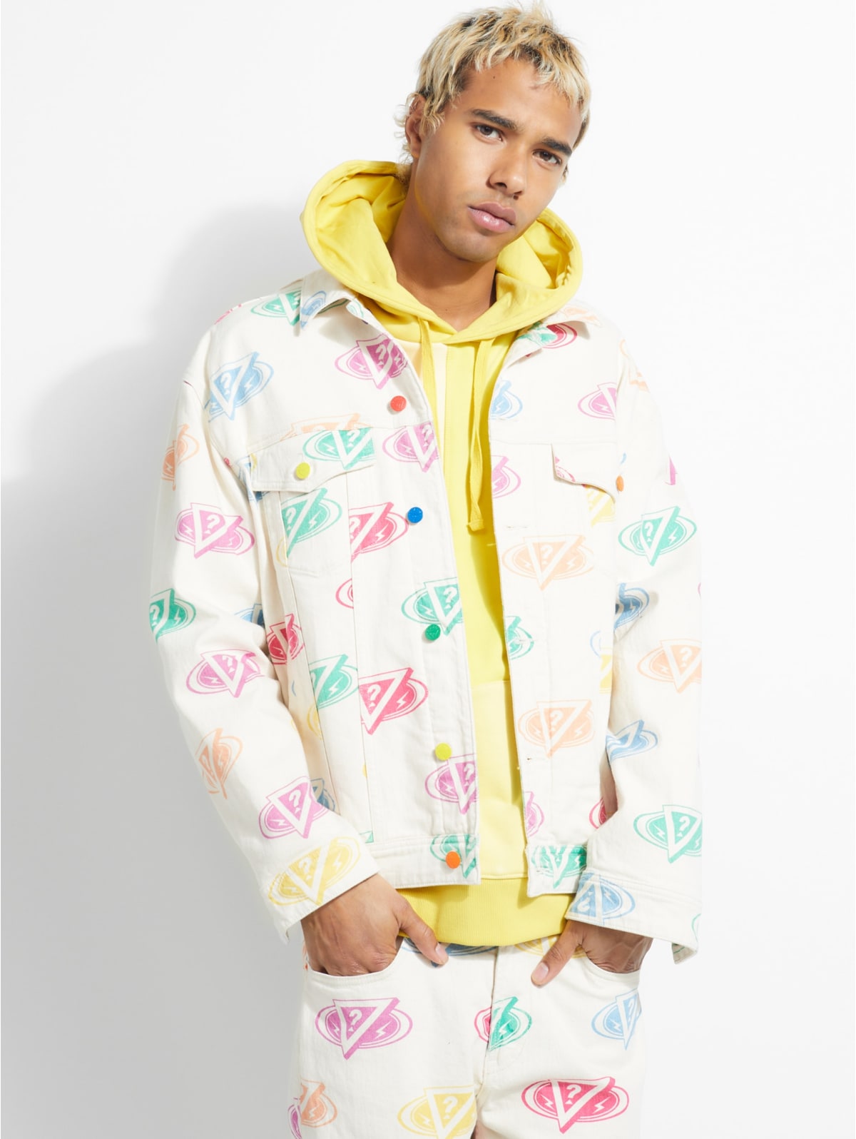 guess j balvin denim jacket