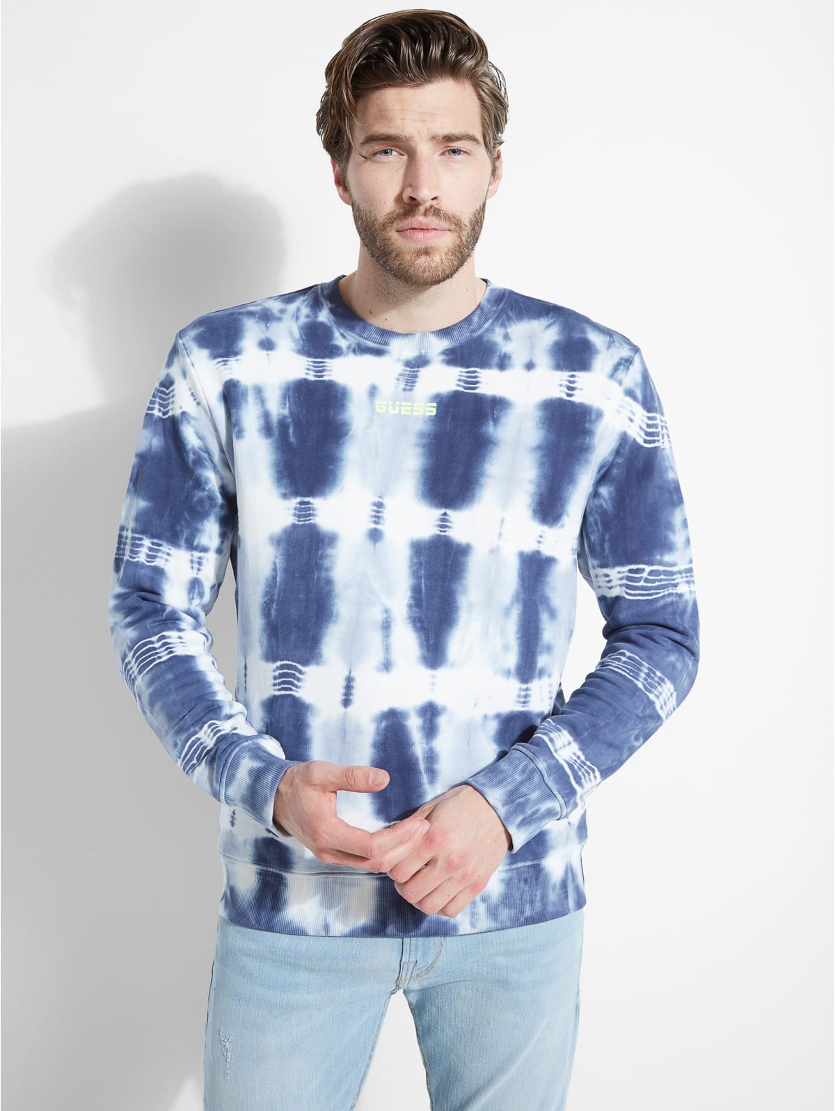 Tie dye pullover sweatshirt clearance