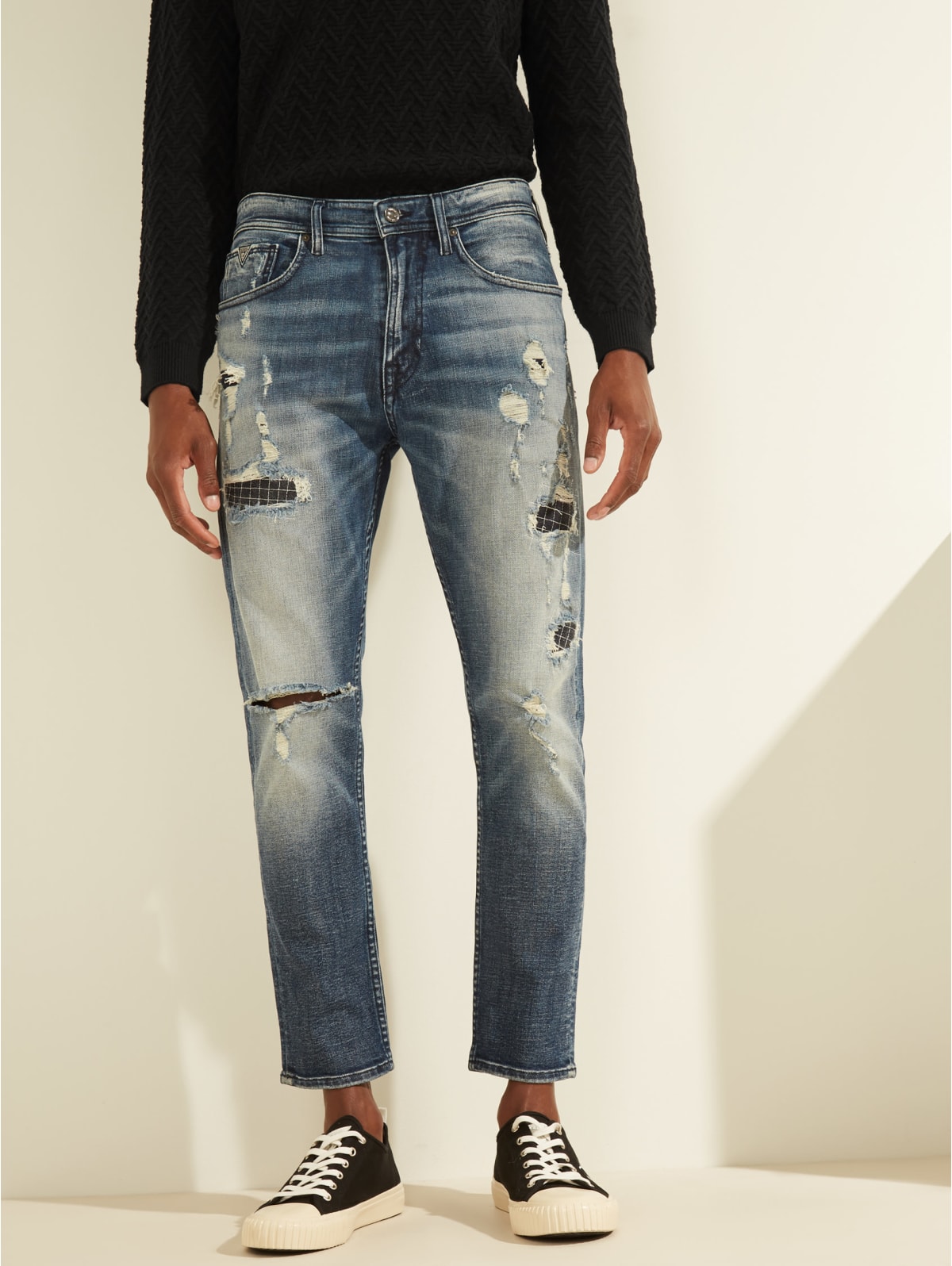 regular cropped jeans