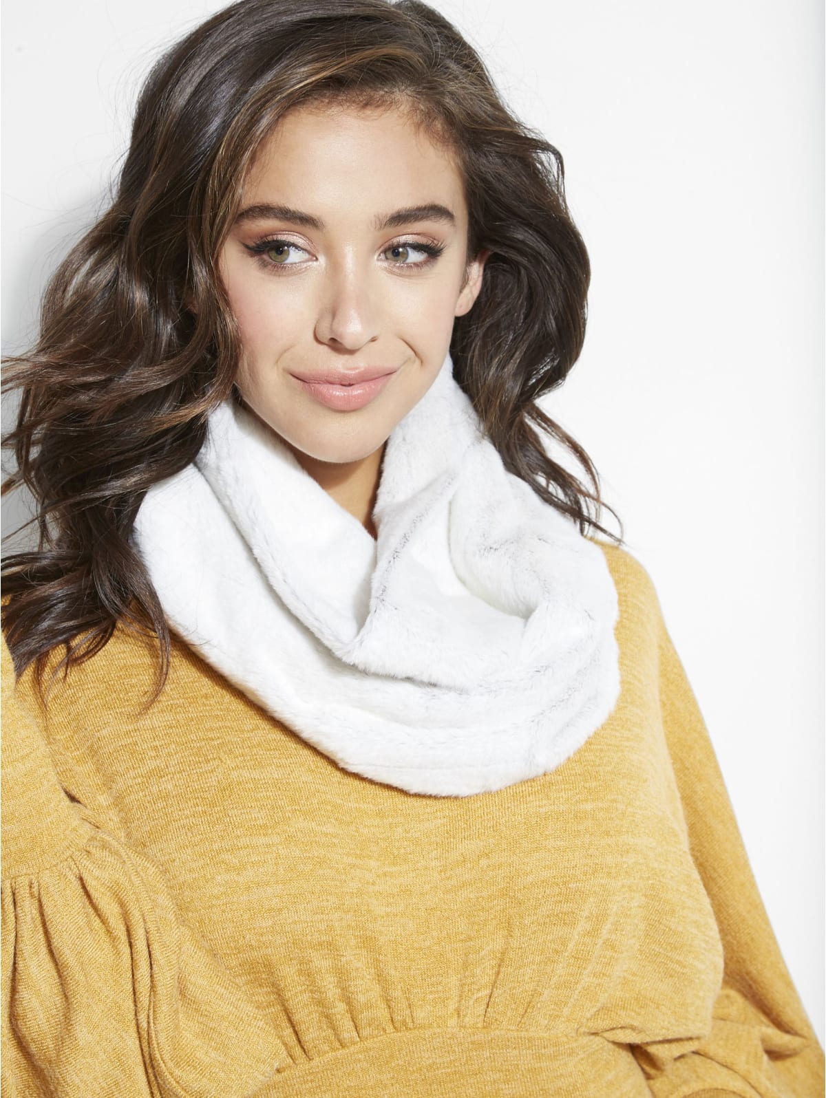 Faux fur scarf canada clearance