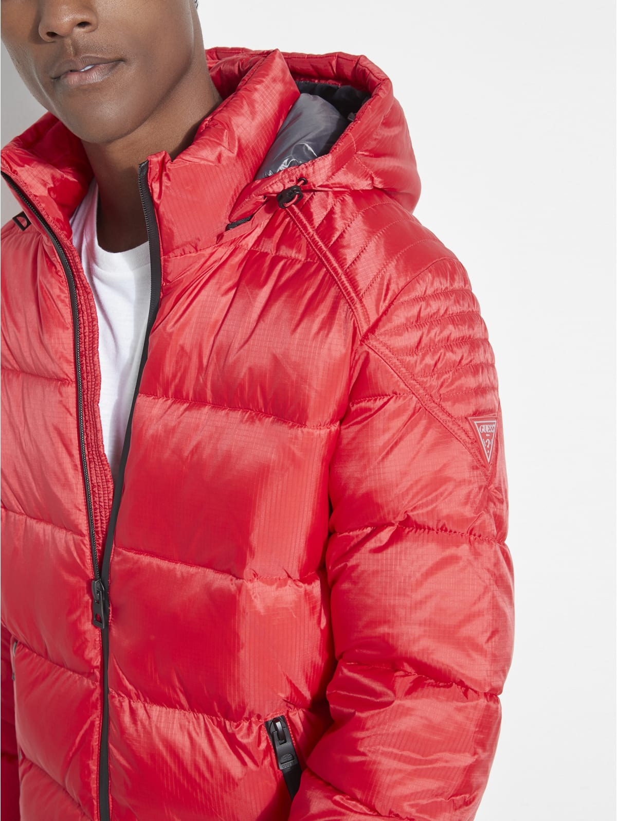Guess andrew puffer jacket clearance