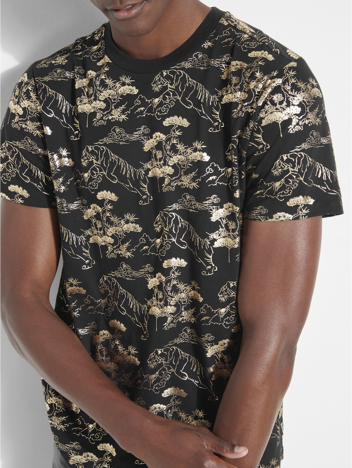 guess tiger shirt