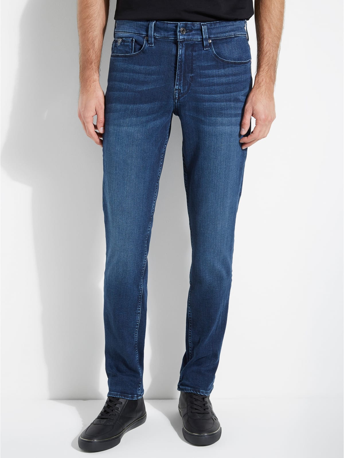 guess tapered jeans