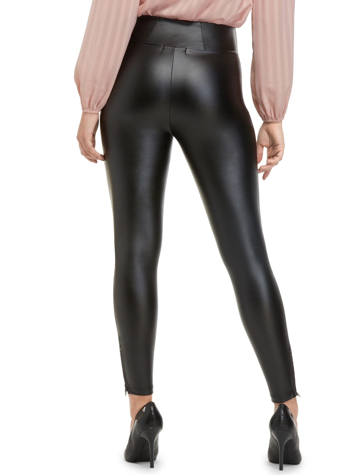 guess faux leather pants