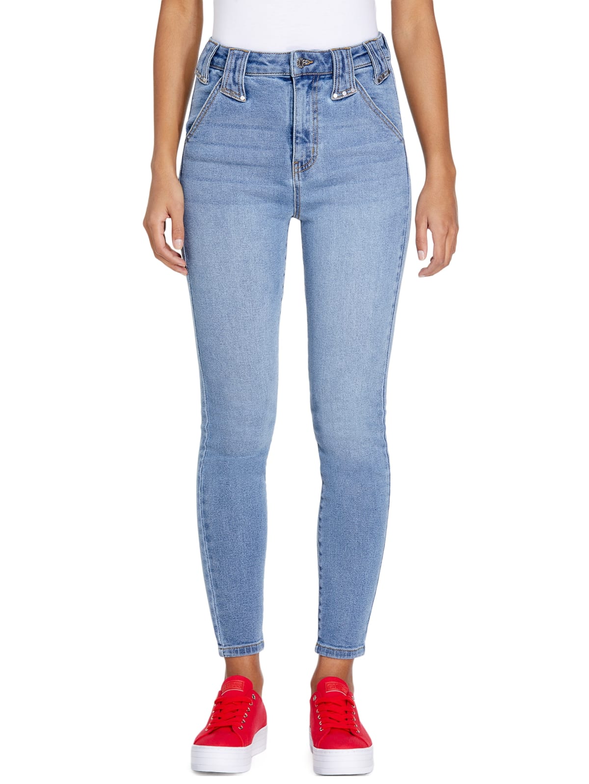 h&m shaping skinny regular waist jeans