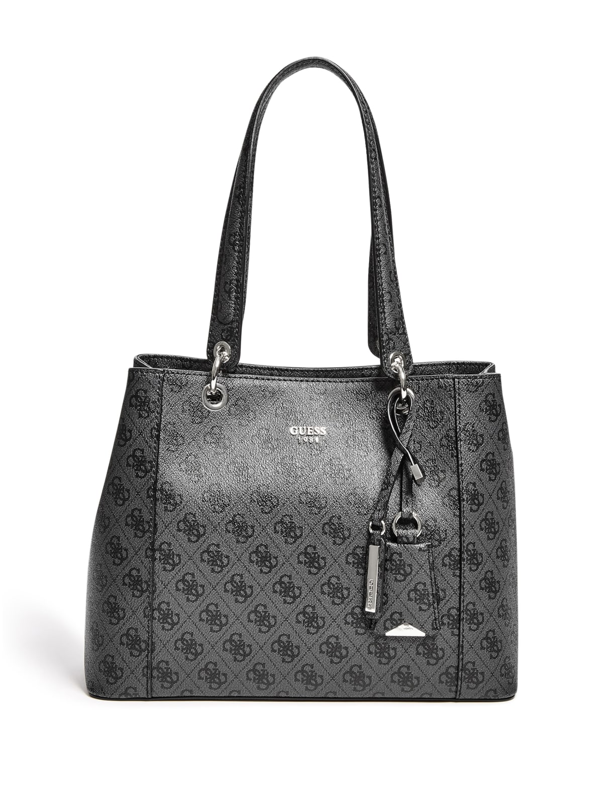 guess kamryn tote black