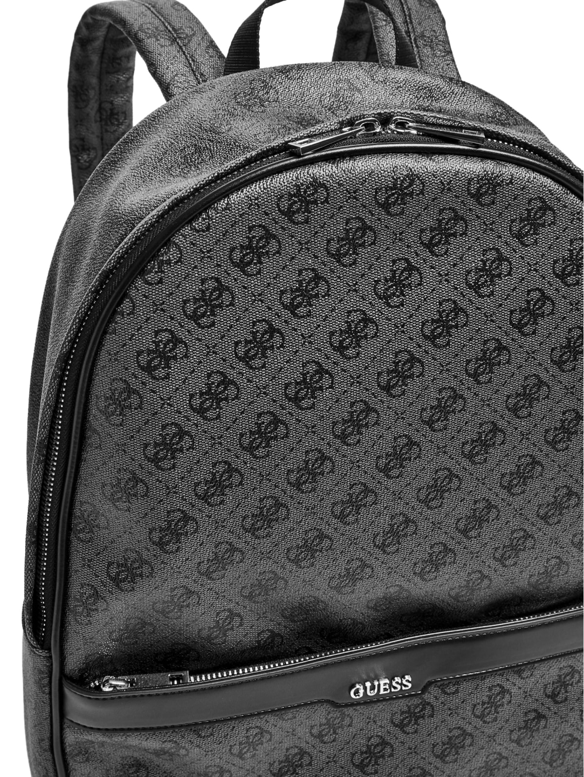 guess kevin logo print backpack