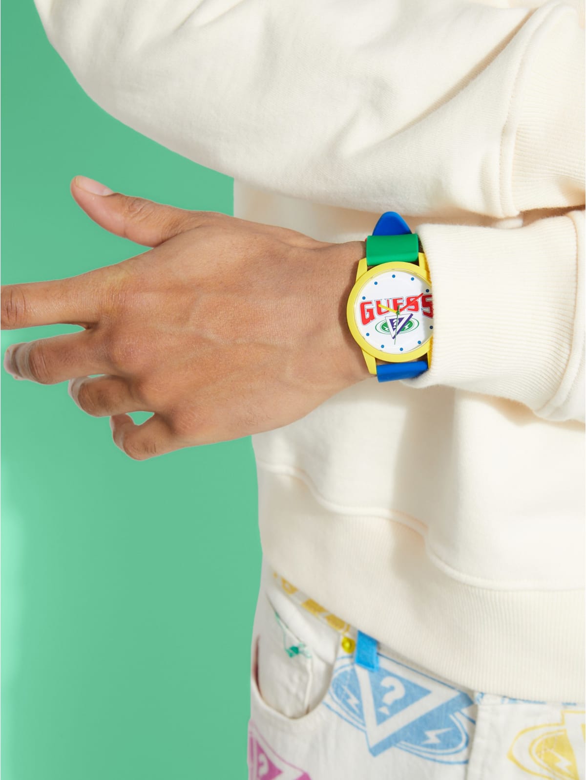 Guess X J Balvin Color Block Watch Guess #colores collection a la venta próximamente⚡🔥 #guessxjbalvin guess. guess