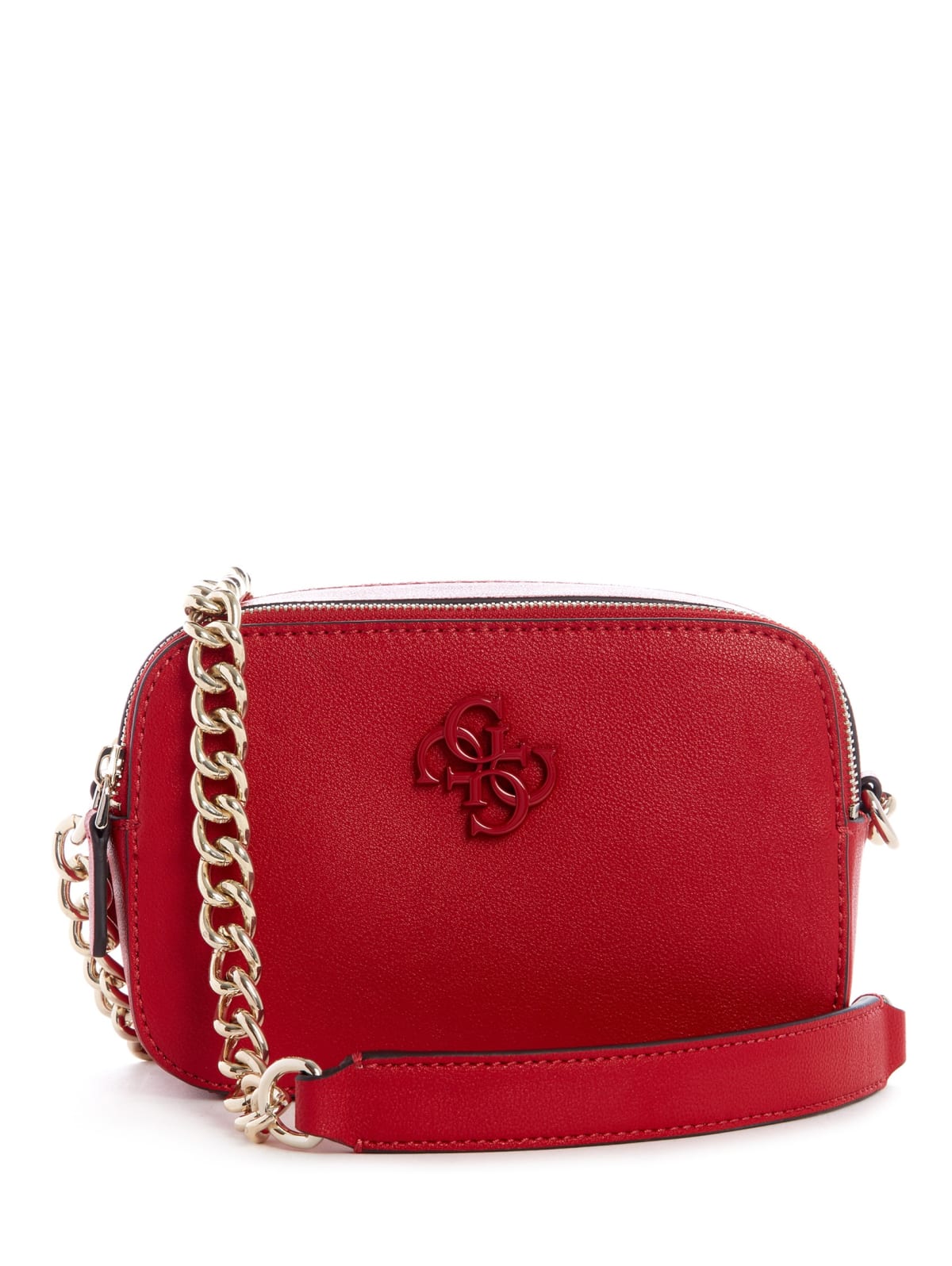 guess red crossbody bag