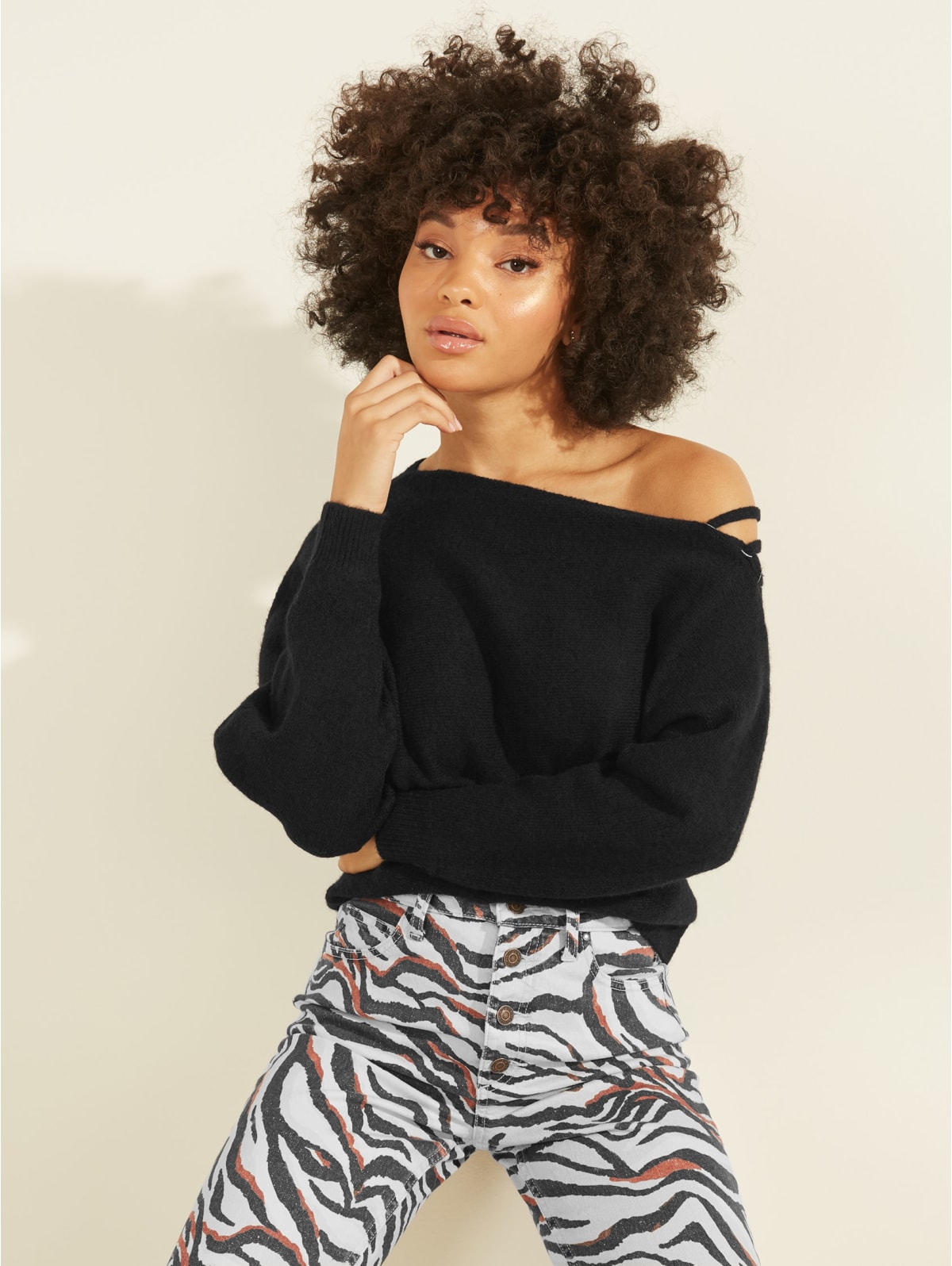 Jules Off-Shoulder Sweater | GUESS