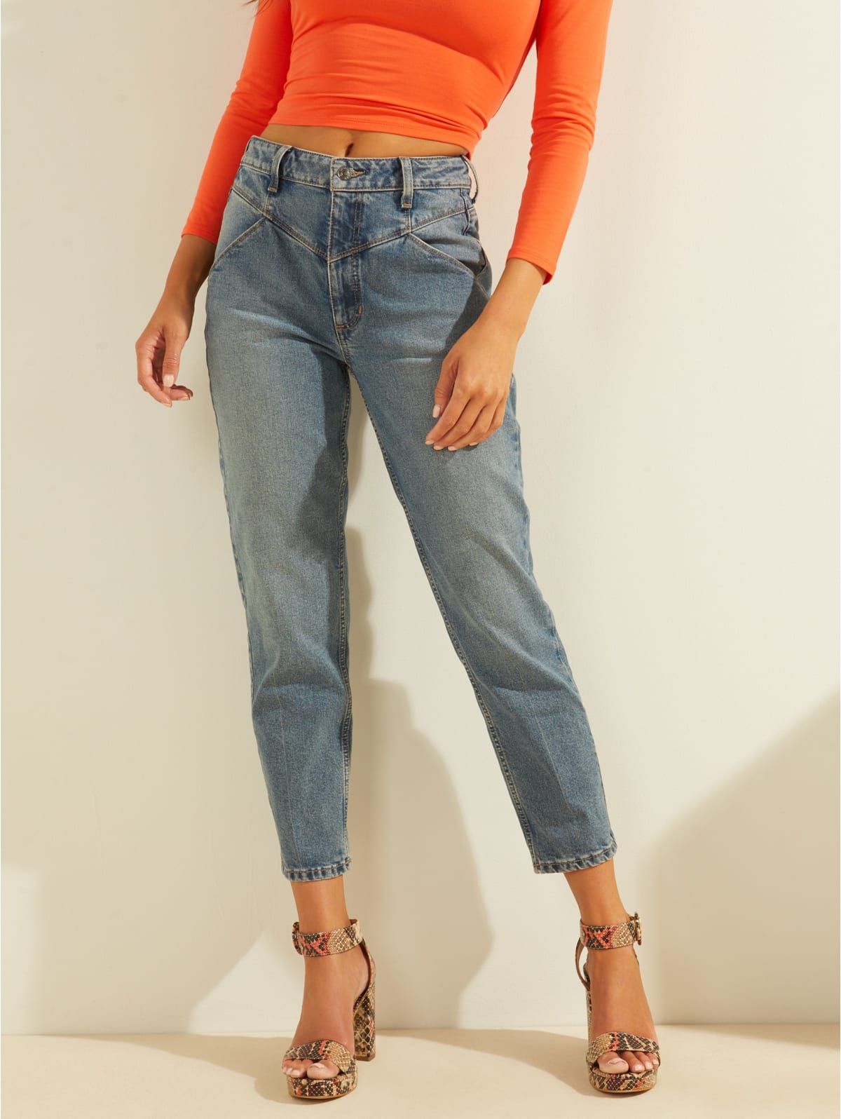 80s high rise jeans