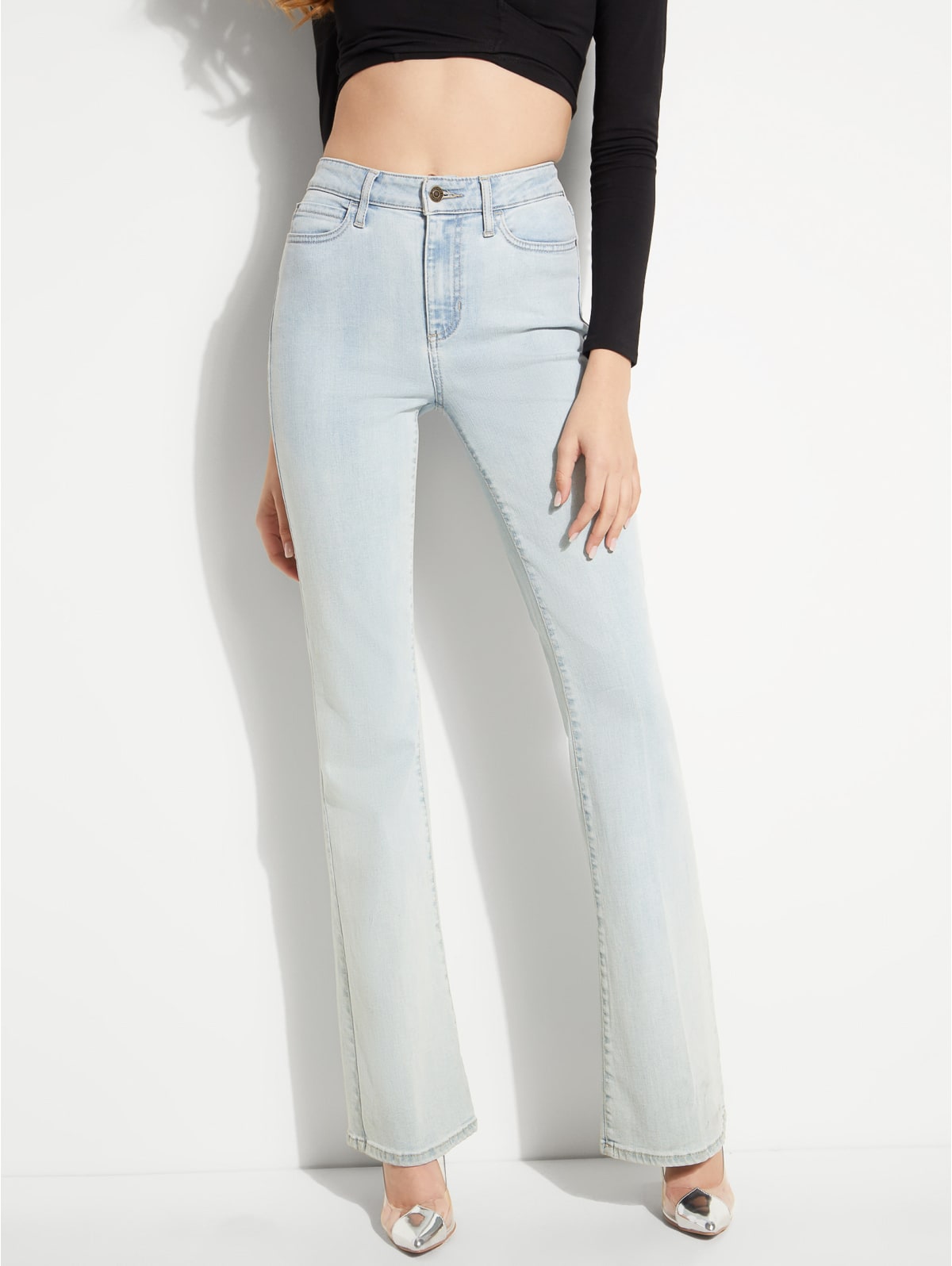 mini flare regular jeans