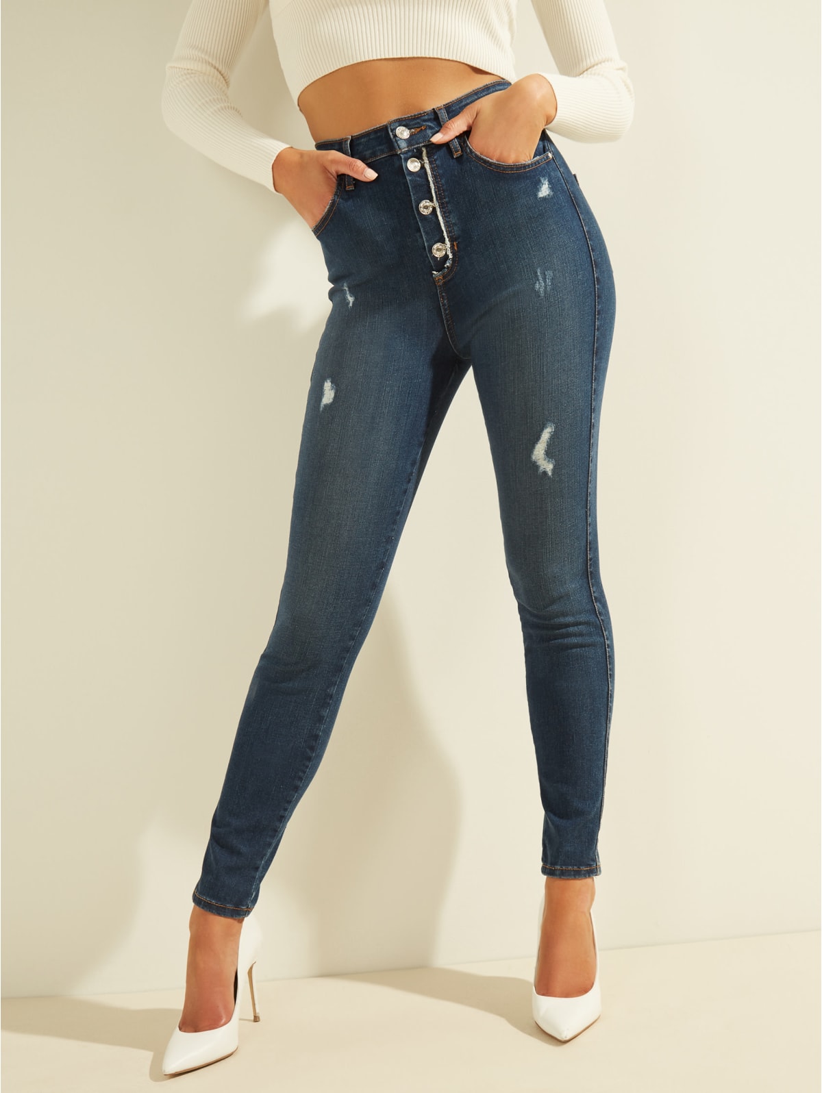 high rise skinny jeans canada