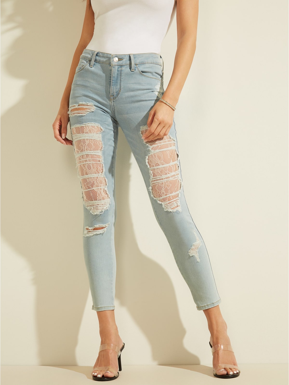 guess ripped jeans