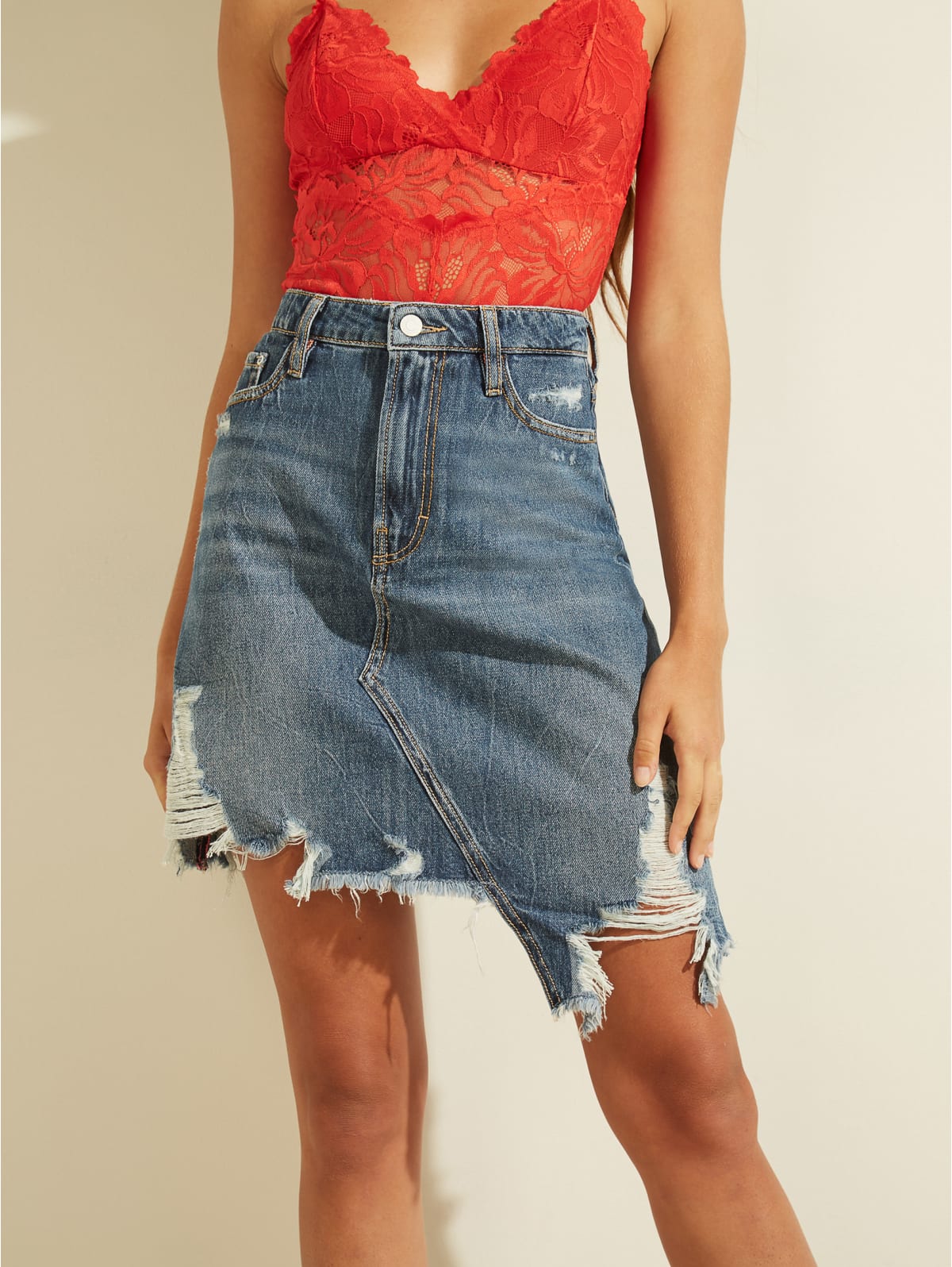 denim mini skirt canada