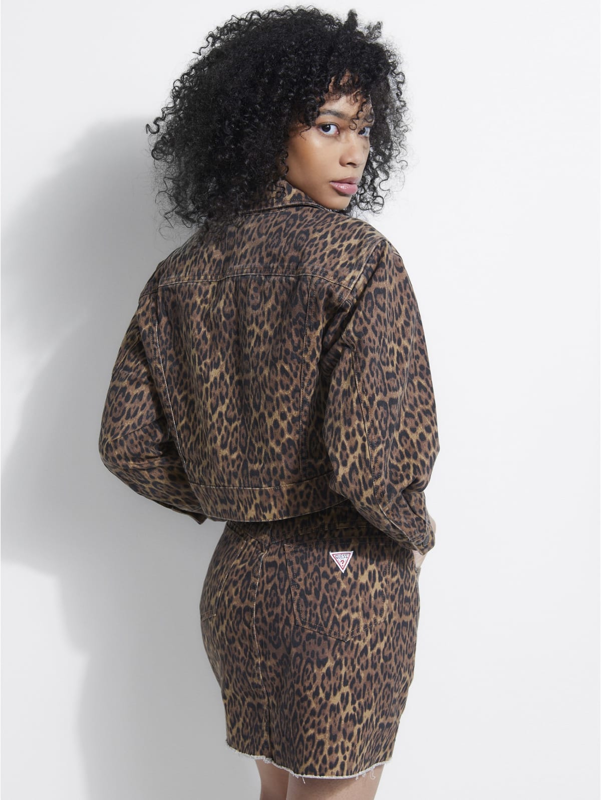 guess leopard jacket