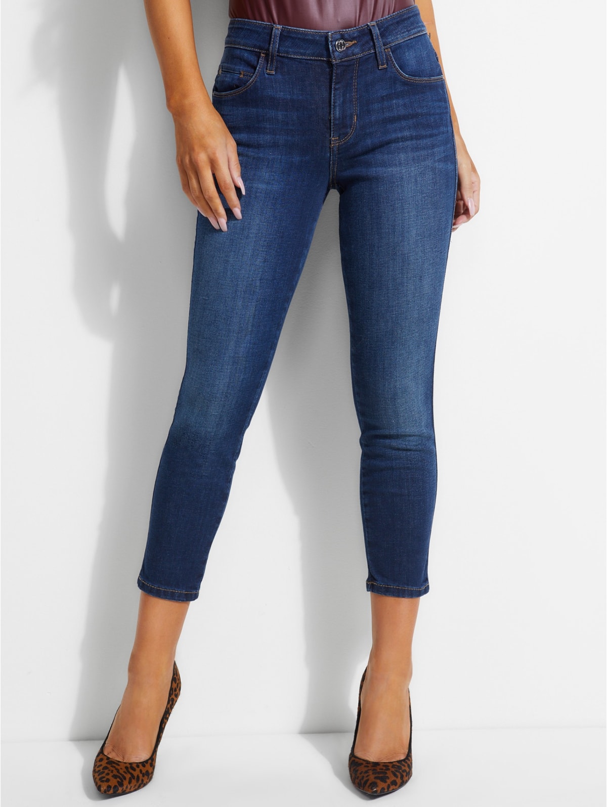 cropped skinny jeans