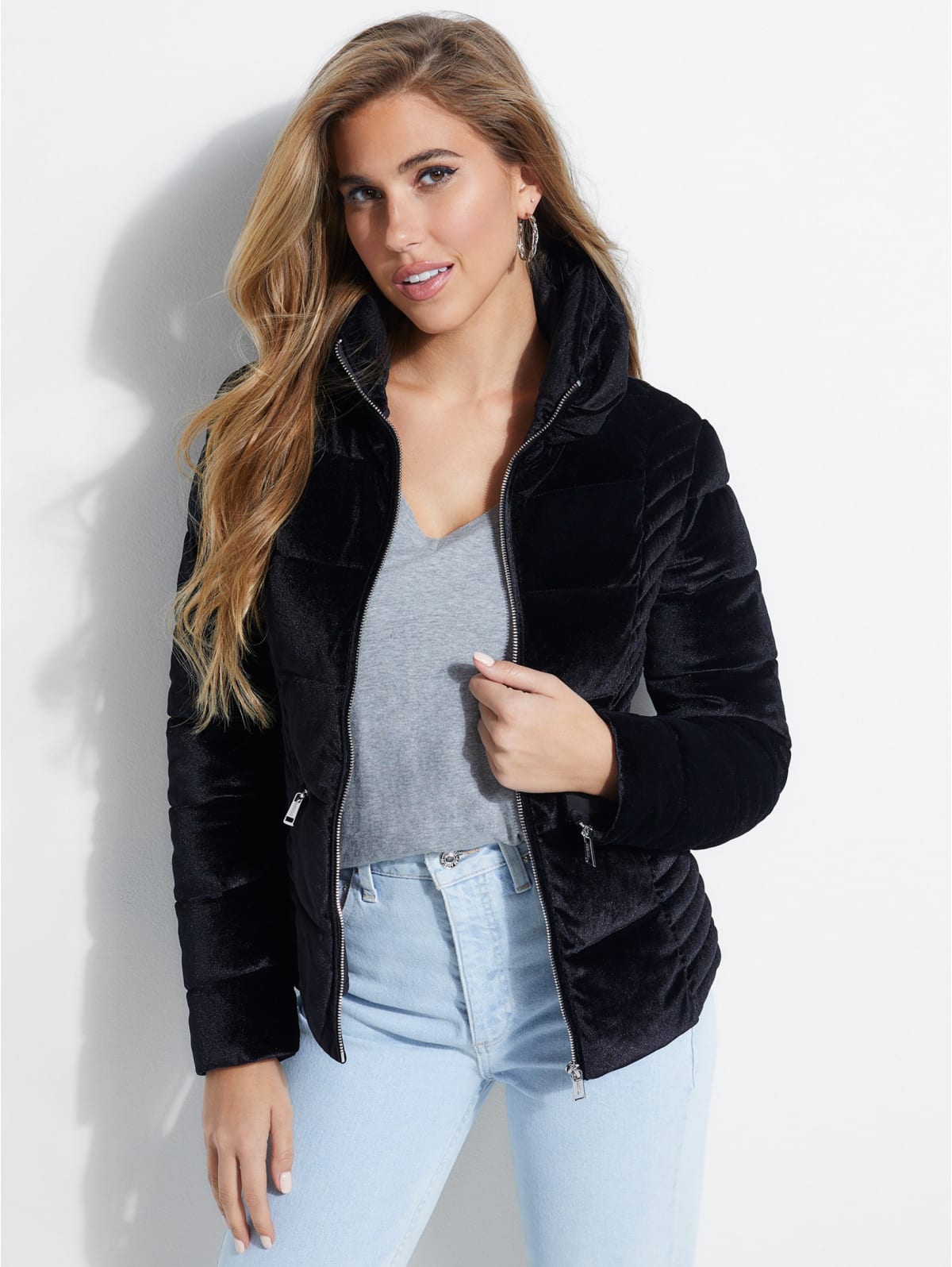 guess teoma quilted jacket