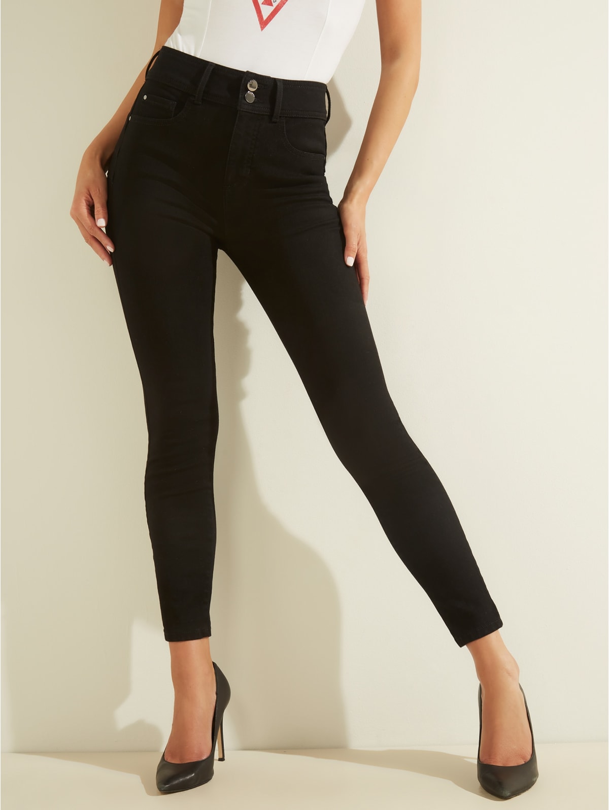 high waisted skinny jeans canada