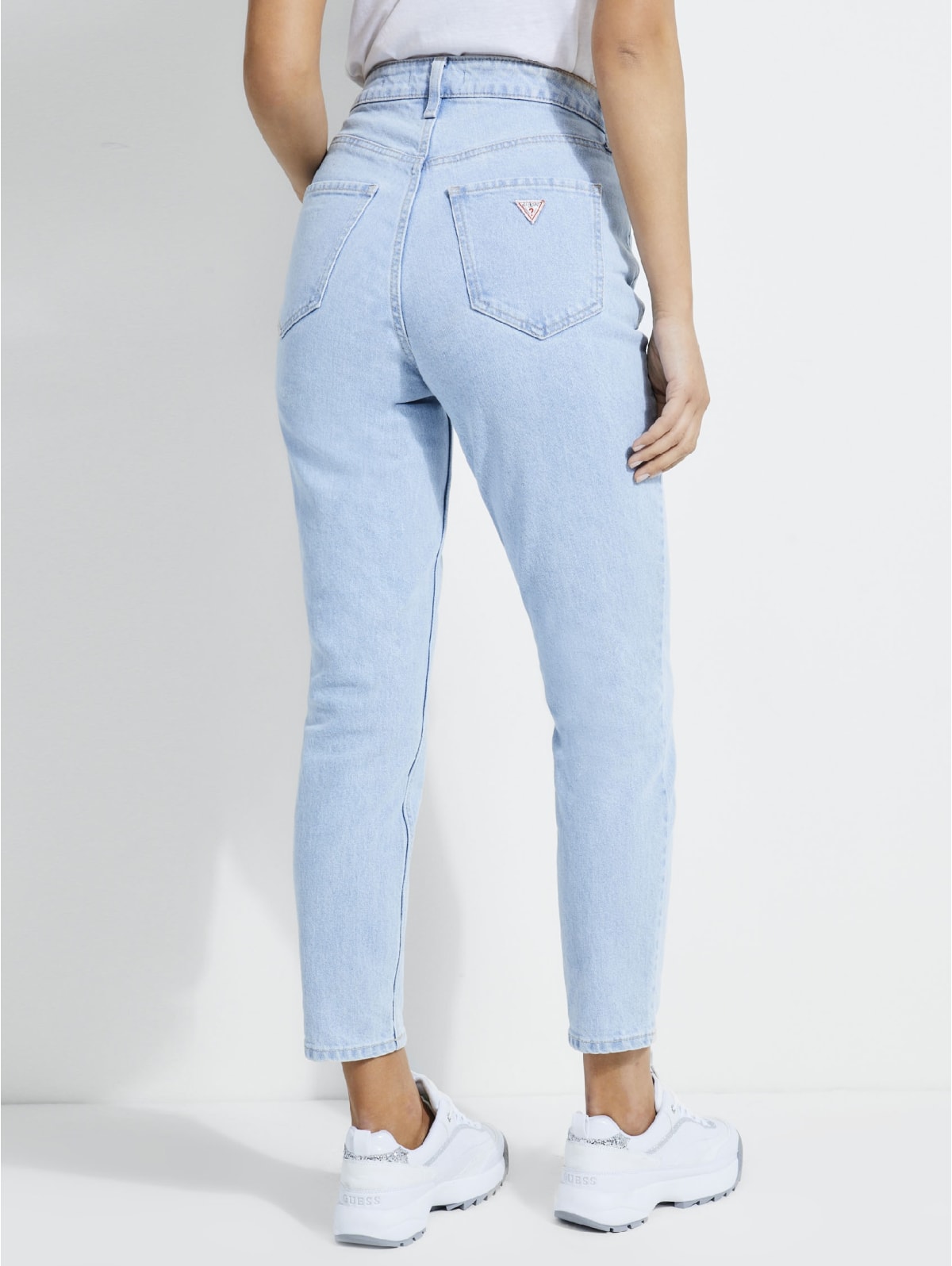guess super high rise skinny jeans