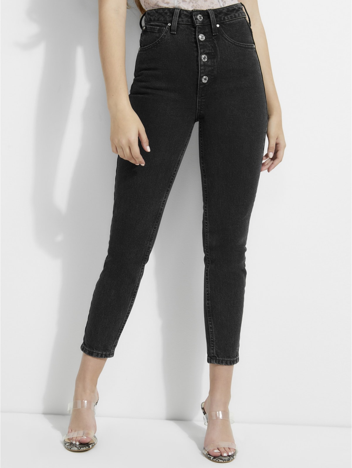 guess high waisted jeans