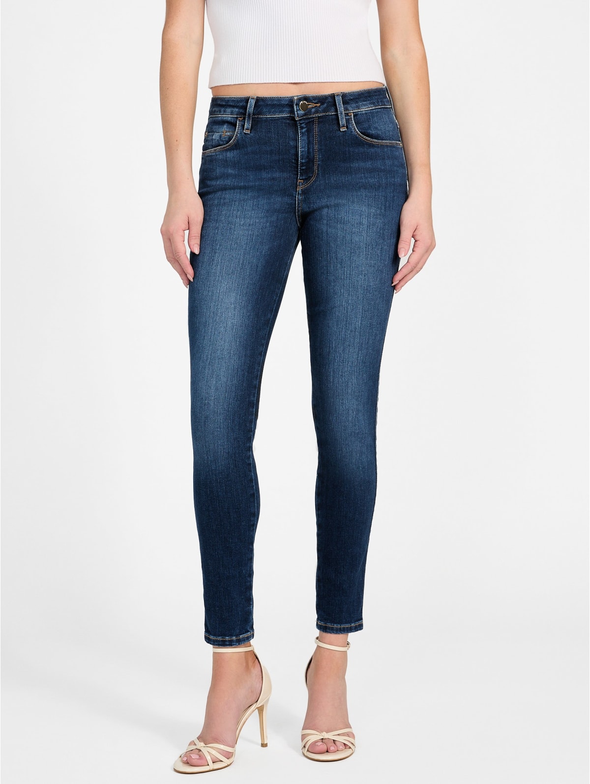 guess low rise skinny jeans