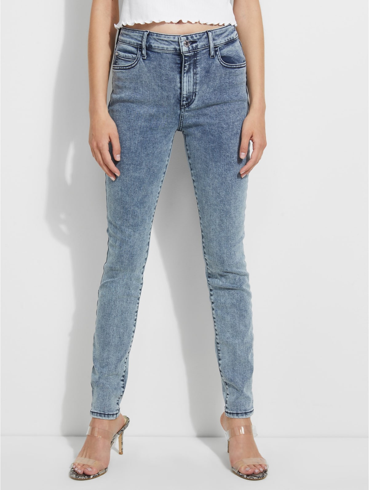 high waisted skinny jeans canada