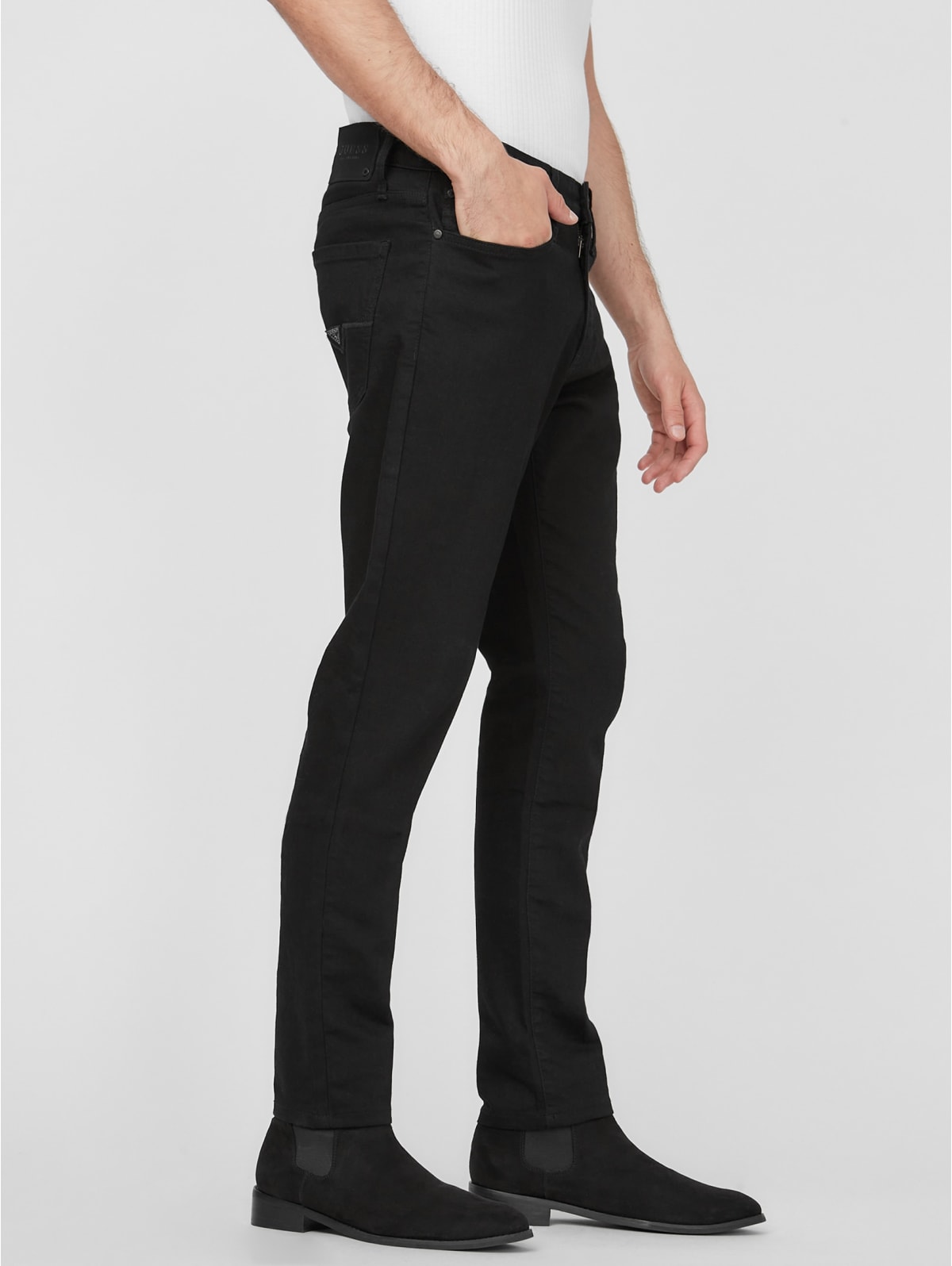 guess medium rise skinny scotch fit