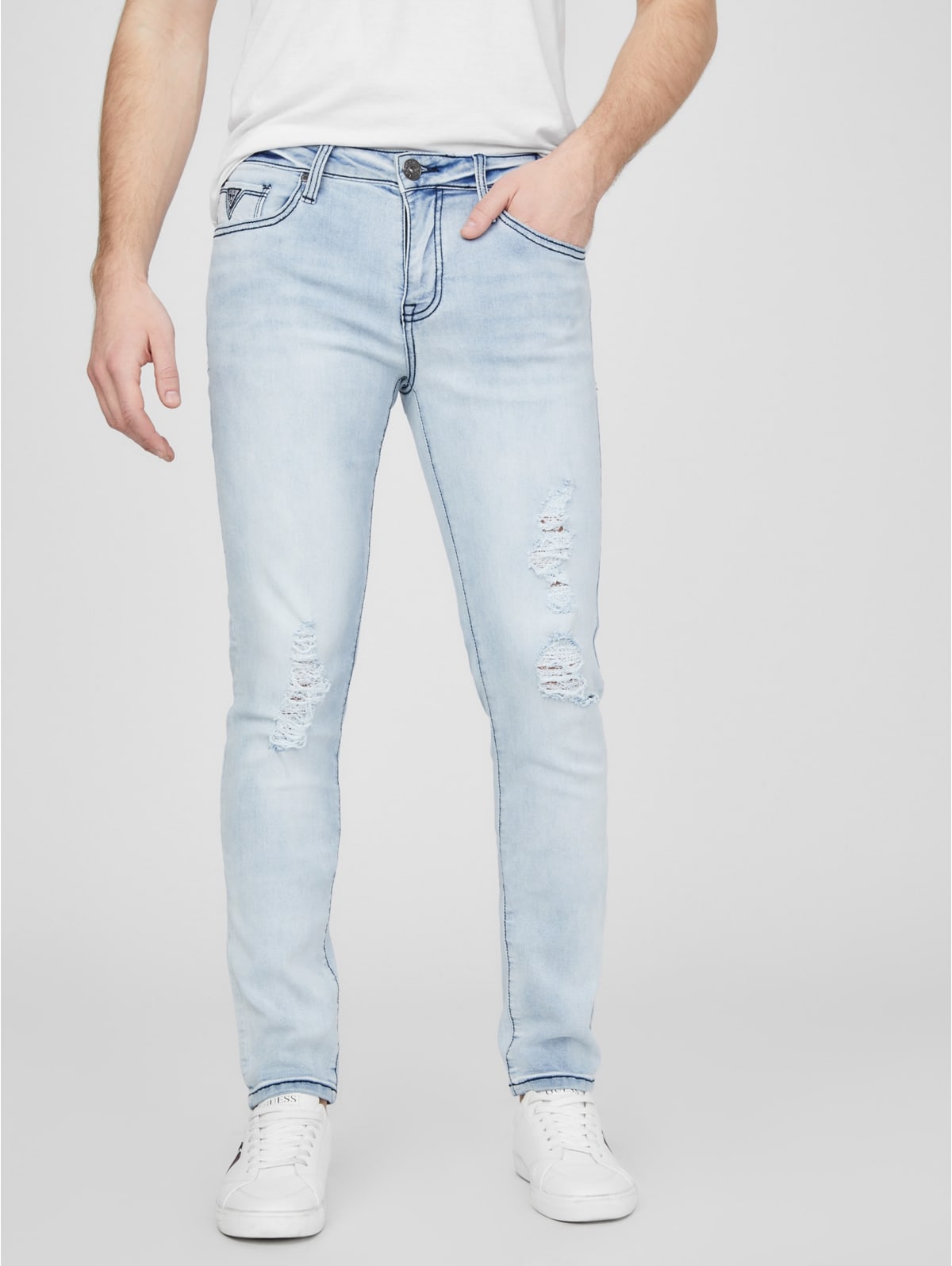 guess stretch skinny jeans