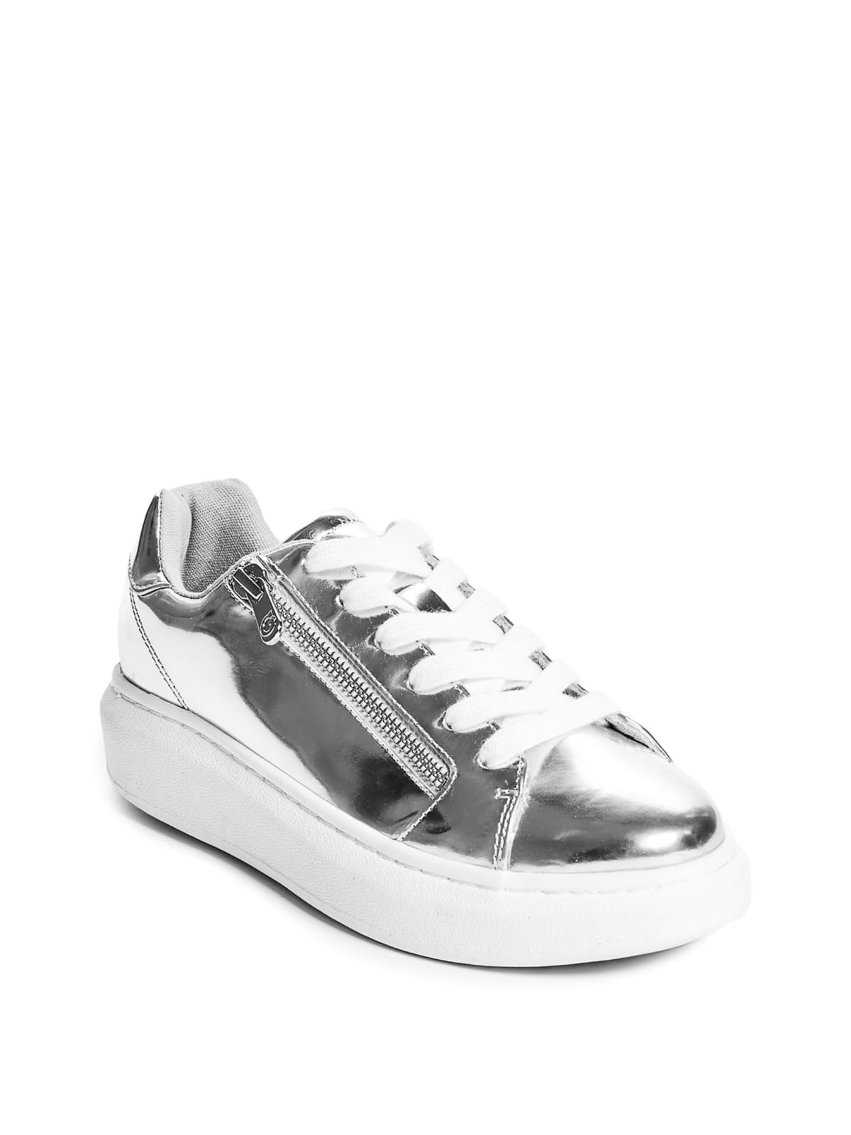 guess metallic sneakers